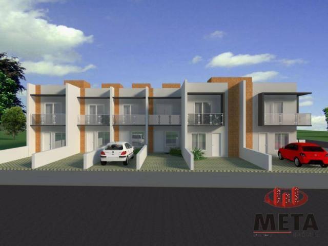 Sobrado com 2 dormitórios à venda, 68 m² por R$ 194.000,00 - Espinheiros - Joinville/SC - Foto 5