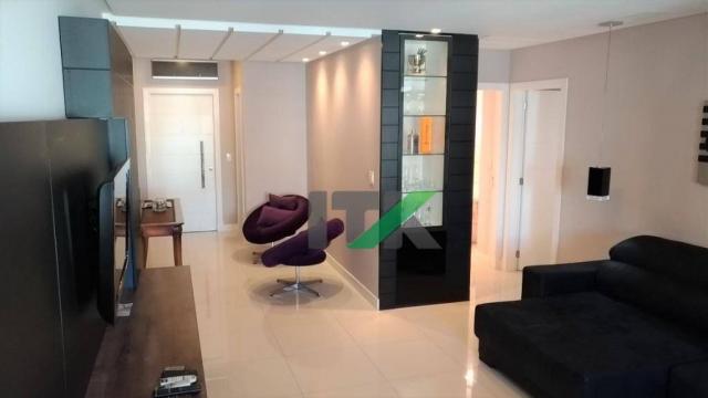 Apartamento 2 suítes, mobiliado, à venda, 105 m² por r$ 890.000 - centro - balneário cambo - Foto 16