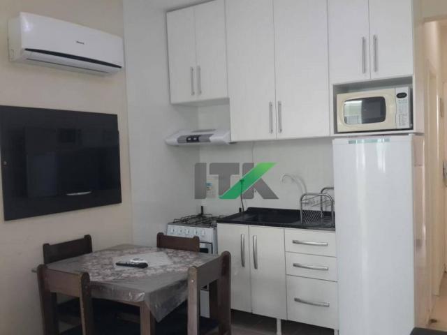 Apartamento mobiliado 1 dormitório à venda, 35 m² por R$ 330.000 - Centro - Balneário Camb