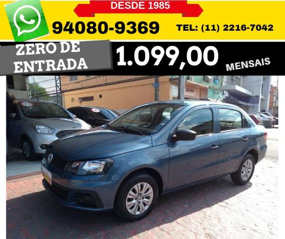 Vw - Volkswagen Voyage 1.6 2018 zero de entrada