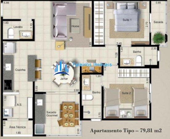 Endro Residencial - Apartamento em Lançamentos no bairro Nova Aliança - Ribeirão... - Foto 2