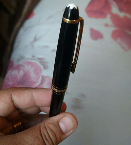 Caneta esferográfica Meisterstück Classique revestida em ouro - Foto 3