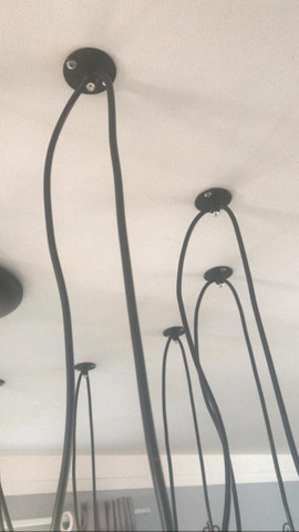 Lustre com 12 braços e 12 lâmpadas filamento - Foto 2