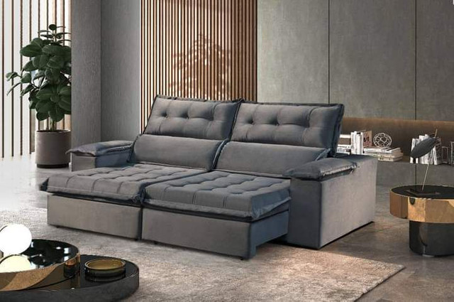 Sofa retratil e reclinavel Sao Gonçalo SUP819 - Foto 2