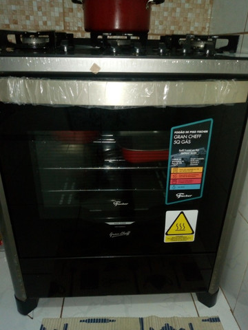 Vendo fogão mesa de vidro - Foto 2