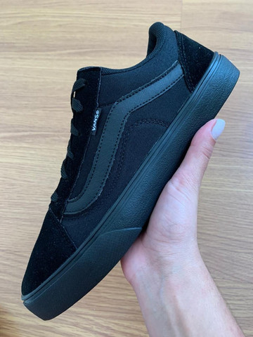 Vans old skool Preto - Foto 5