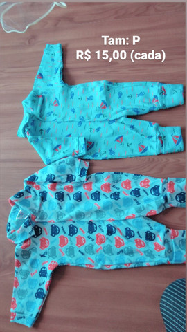 Roupa bebê RN P M - Foto 3