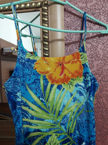 Vestido estampado de malha - Foto 2