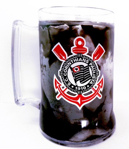 Caneca Corinthians Oficial Gel Congelante