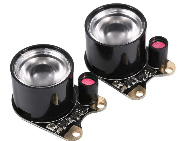 Led Infravermelho Para Visão Arduino 2pcs 3w De Alta Potência 850 COD-AM362  - Foto 4