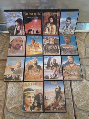 DVDs história de Jesus