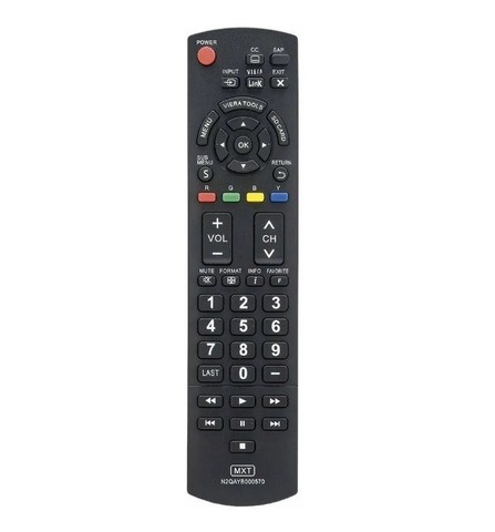 Controle Panasonic Lcd Viera N2qayb000570 Tc-32lx34 Tc-50px34 Tc-L42E30 Tc-P42S30 - Foto 2