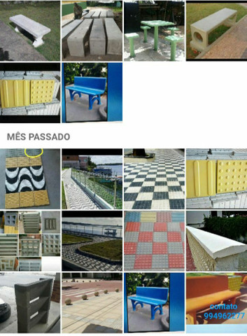 FABRICAMOS LADRILHOS HIDRAULICOS PARA CALÇADAS.