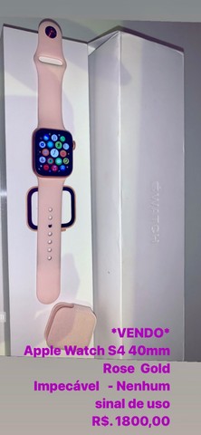 apple watch s4 40mm rose