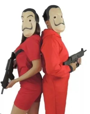 Vendo fantasia casa de papel (nova) - Foto 4