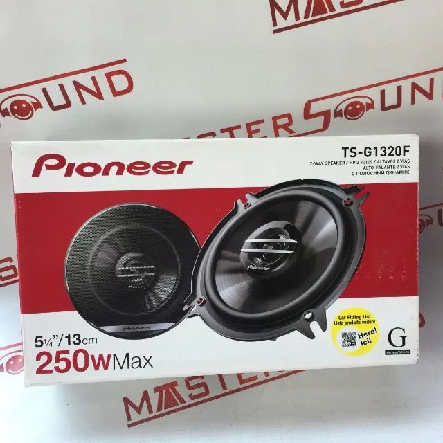 embalagem pioneer ts-g1320f 5' polegadas com ferragem e fiaçao.