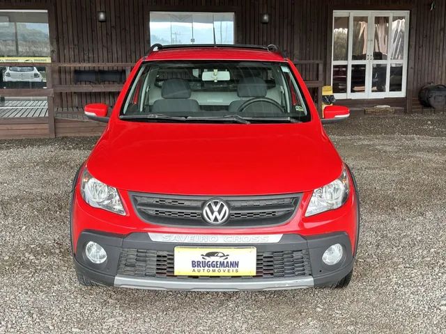 Carro Volkswagen Saveiro 1.6 CE CROSS Vermelho usado 2010 em - LitoralCar