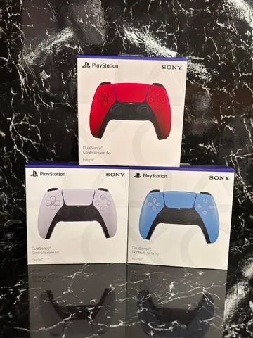 Controle Ps5 Dualsense Sem Fio Novo Lacrado Pronta Entrega Original Sony  Branco