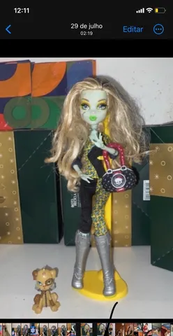 Boneca Monster High Frankie Stein coleção sweet 1600