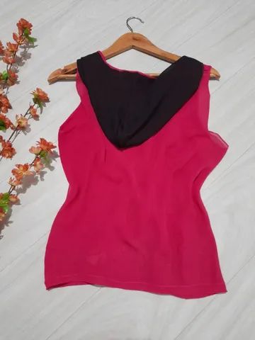 Blusa regata com capuz, 100% poliéster<br> - Foto 2