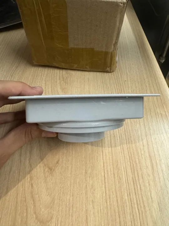 Ralo Novii 10x10 Tampa Oculta Em Pvc 