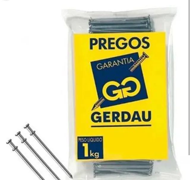 Gerdau Construção Cívil Pregos Diversas Medidas,Arame Retorcido.Malha Pop  - Foto 3