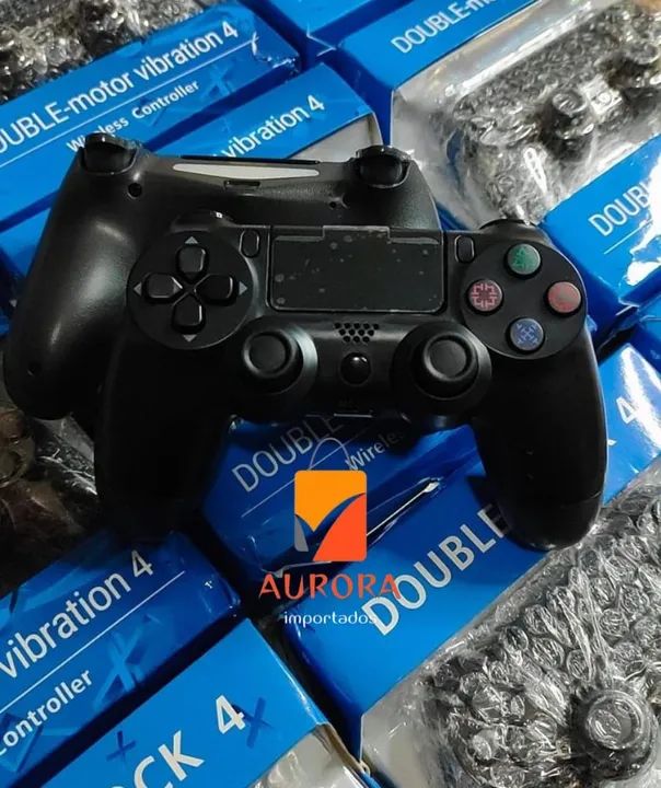 Controle PS4 Preto Novo - Foto 3