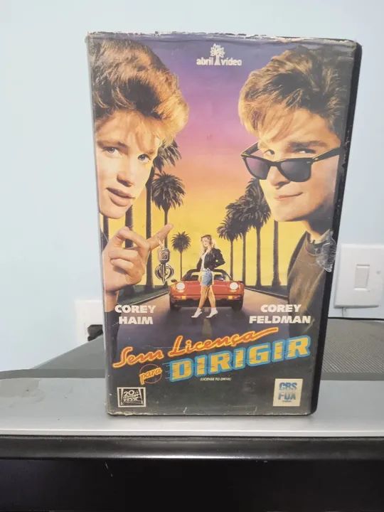 Sem licença para dirigir Vhs original 