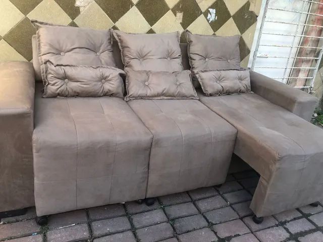 Sofa Retrátil 2 metros com 3 lugares preço de fábrica  - Foto 3