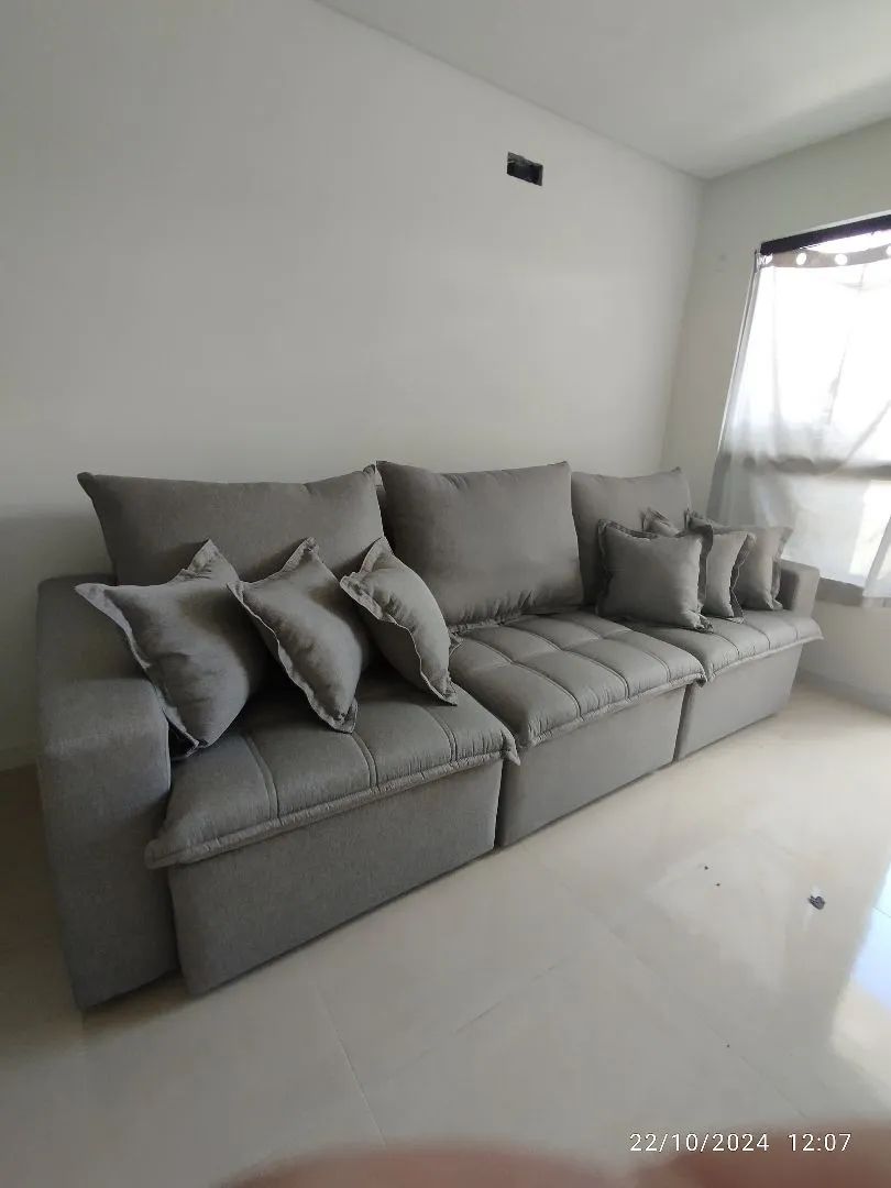 Top qualidade Premium para quem quer sofá alto padrão slim  - Foto 4