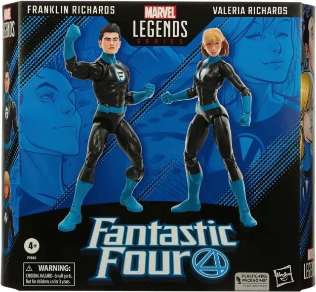 Fantastic Four Franklin Valeria Marvel Legends - Lacrado