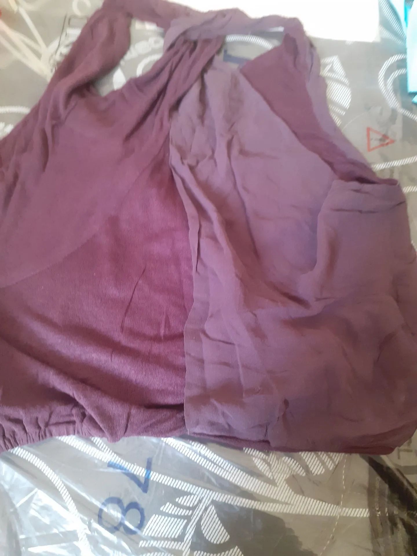 Blusa lilás 