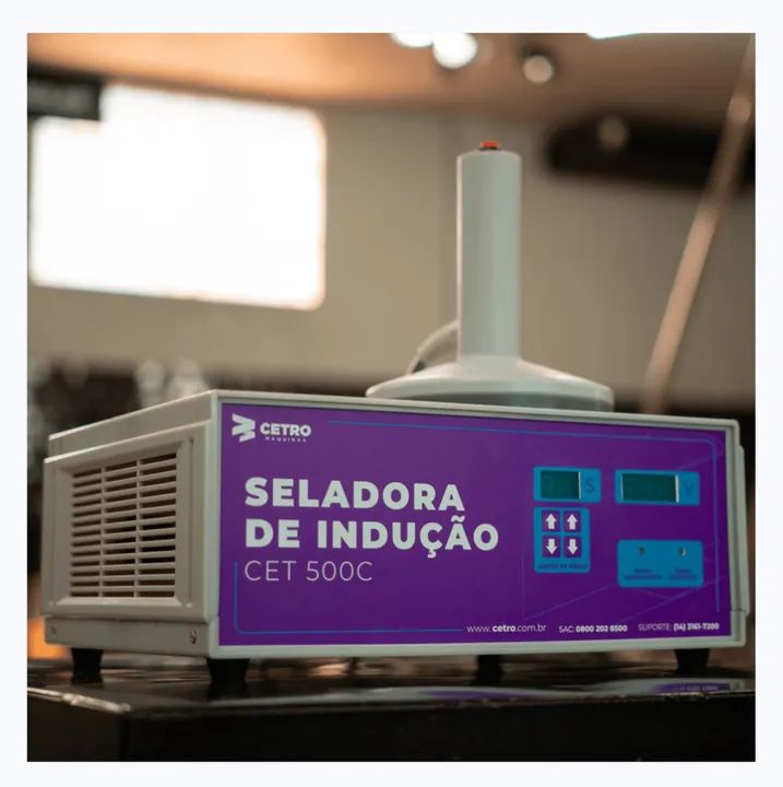 Seladora de indução (NUNCA UTILIZADO)