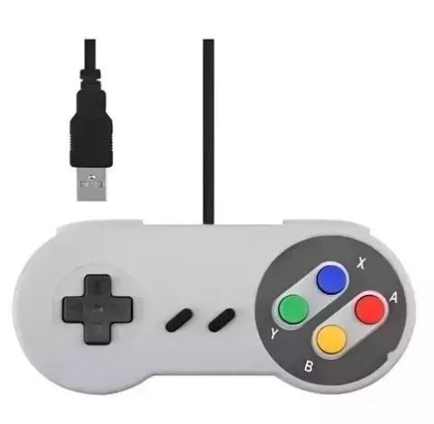 Controle Joystick Video Game Super Nintendo Pad Snes Manete  - Foto 3