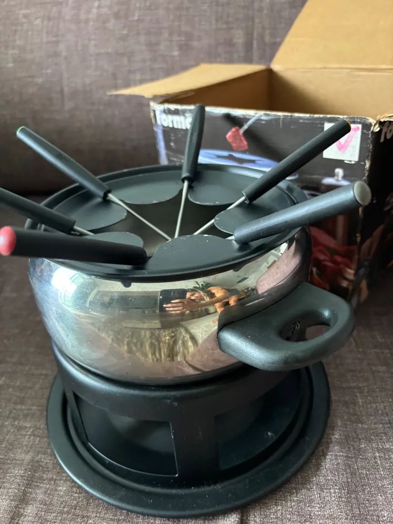 Aparelho para fondue de inox - Foto 2