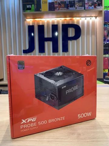 Fonte XPG Probe 500W 80+ XPG500B - Loja Física 
