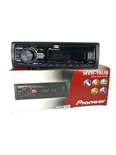 Som Automotivo Pioneer Mvh-98ub Mp3 Usb Entrada Auxiliar - Foto 2