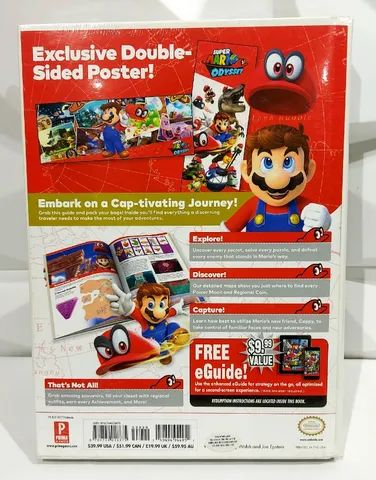 Super Mario Odyssey Prima Collector's Edition Guide Capa Dura - Foto 2