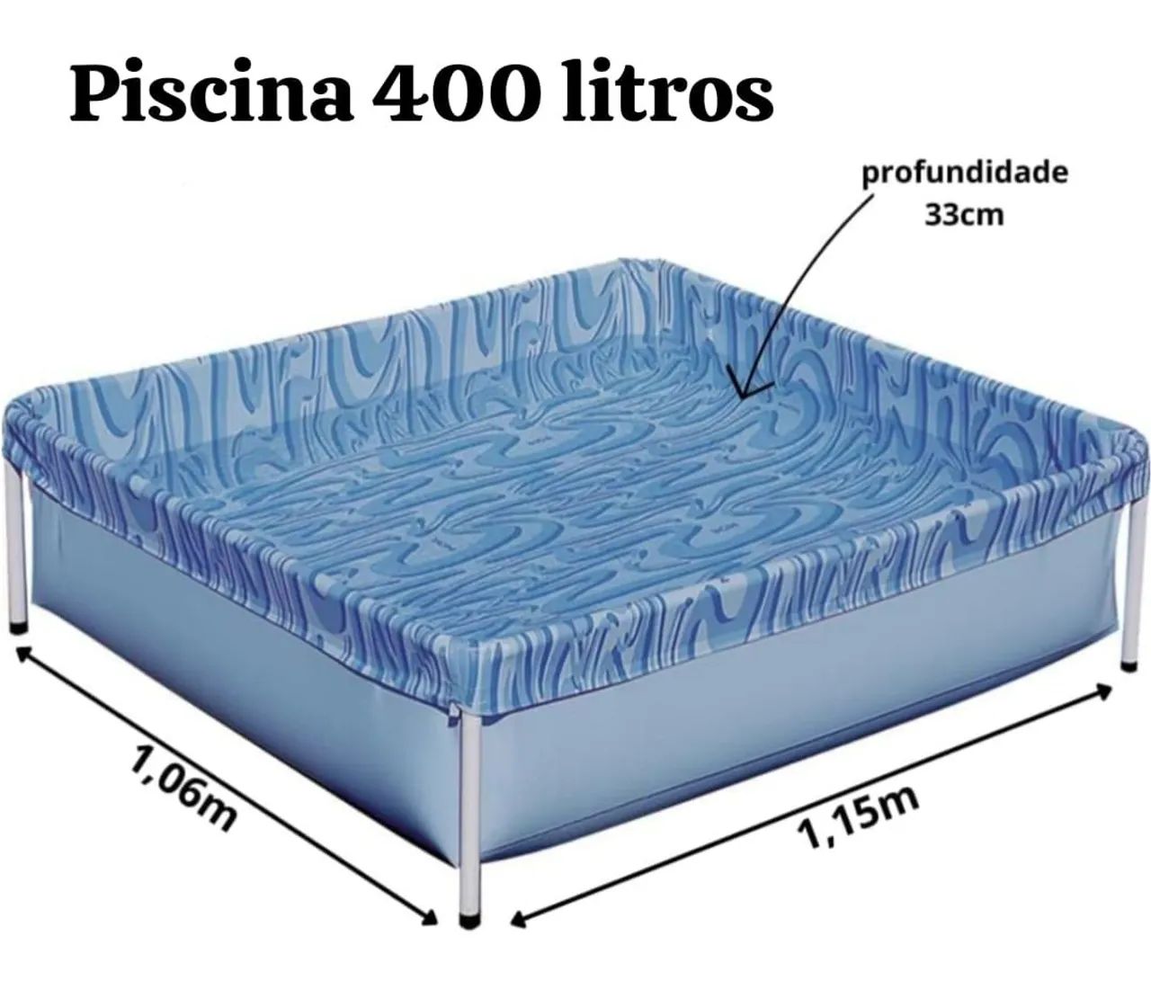 Piscina Inflável 400 Litros