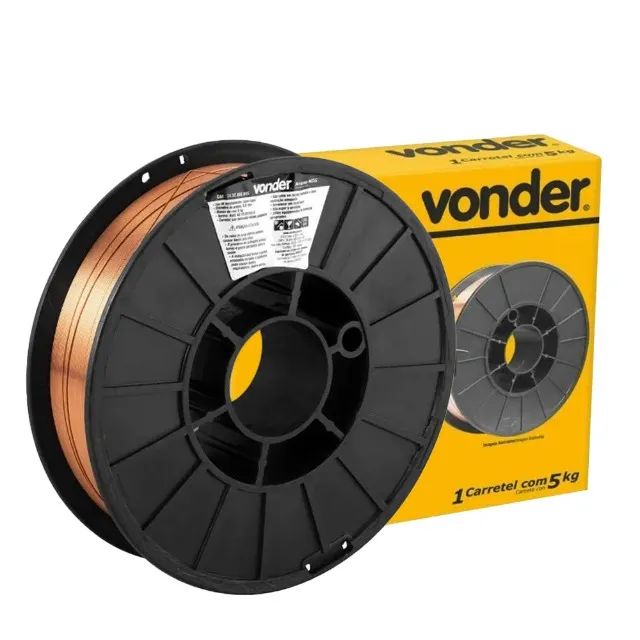 Arame de Solda Mig de 0,8 mm 5Kg Vonder - Foto 3
