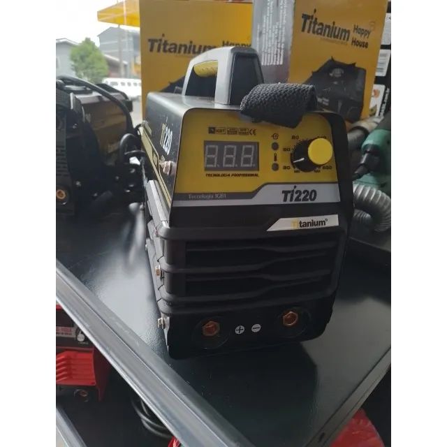 Maquina Inversora de Solda MMA Ti220 Bivolt Titanium - Foto 5