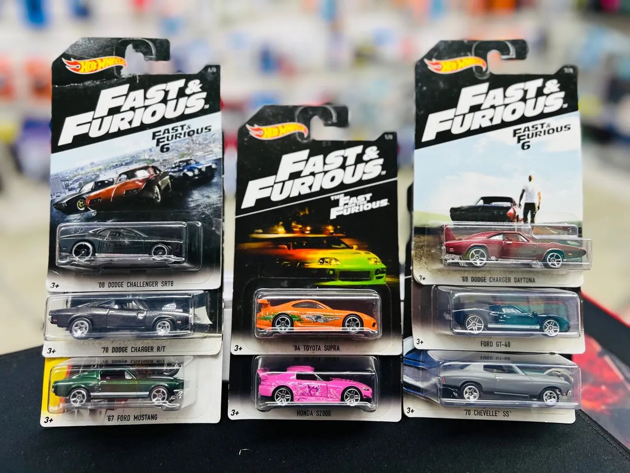 Coleção Rara Hot Wheels Do Velozes e Furiosos 