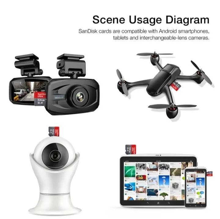 Cartão de memória Micro SD 128GB Class 10 - Foto 3