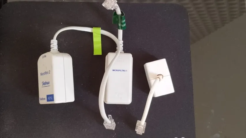 Microfiltro para linha telefonica