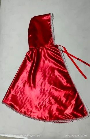 Fantasia chapeuzinho vermelho  - Foto 2