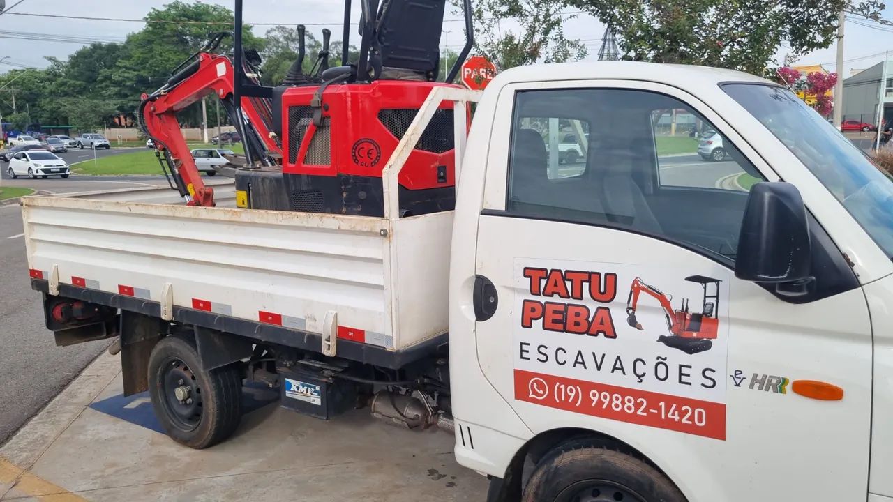 Mini escavadeira hidráulica 1500 kg