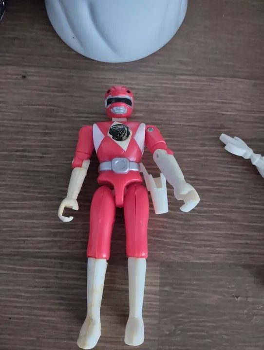 Boneco Power Ranger Vermelho - Coleção