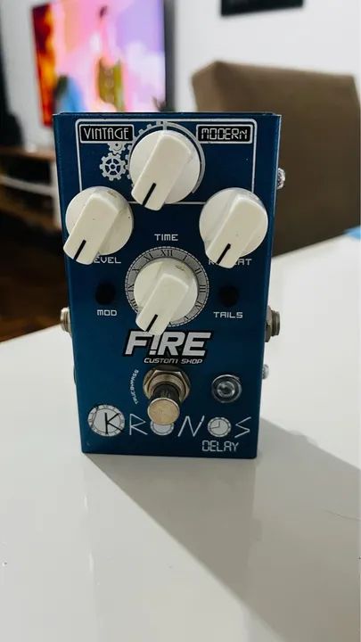 Pedal Fire Custom Shop Kronos Delay - Impecável - Foto 4