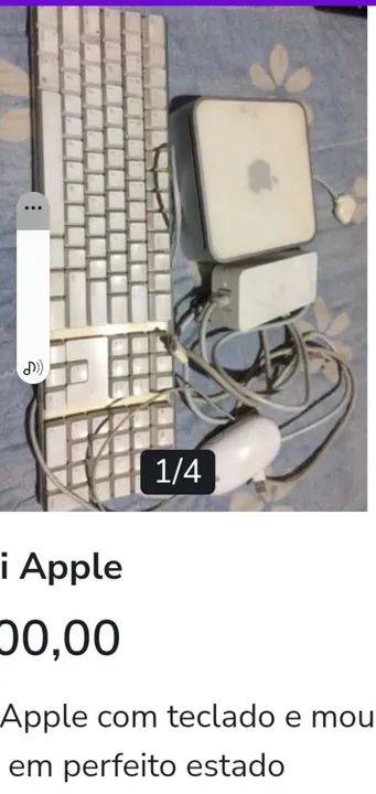Apple Mac Mini com Teclado e Mouse