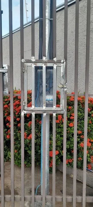 Grade proteção hidrômetro ou medidor de energia  - Foto 4